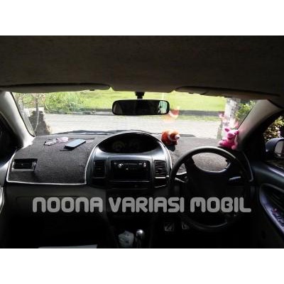 alas karpet cover dashboard mobil vios gen 1 thn 2003-2007