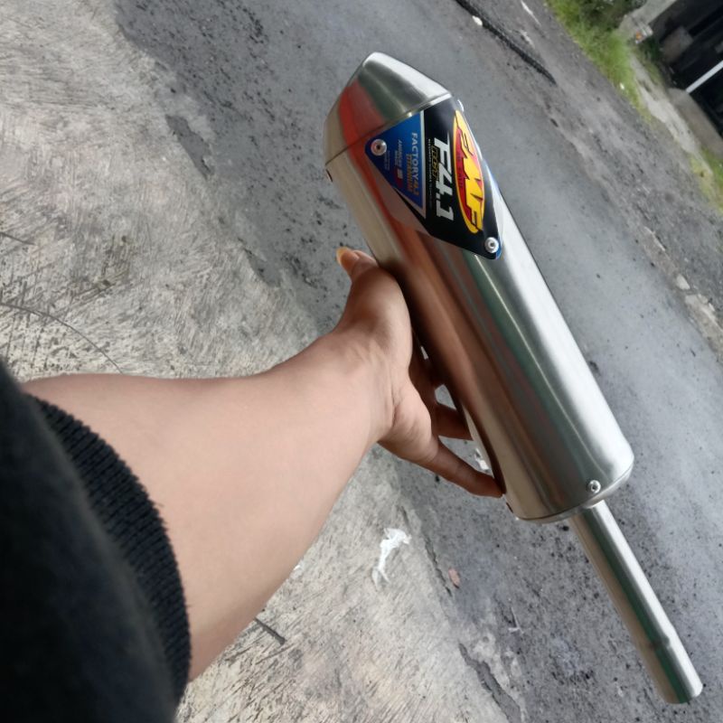 knalpot 2tak Ts silencer knalpot 2tak Suzuki Ts ninja trail all TYPE motor 2tak trail