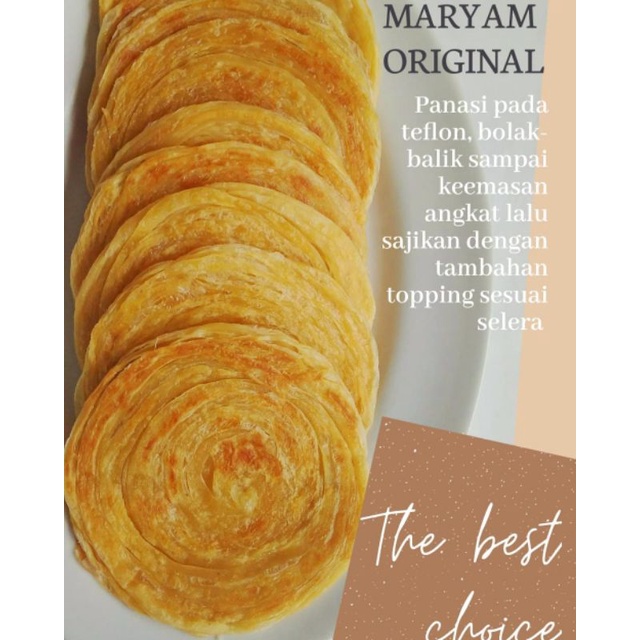 

Roti Maryam Alifa