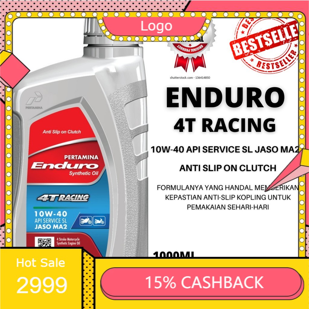 Enduro 4T racing/ enduro racing 1L Oli enduro racing