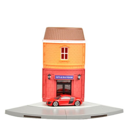 Miniatur Rumah Toko RUKO Gift Souvenirs 1 64 RMZ CITY DIORAMA Diecast Mainan Anak Laki