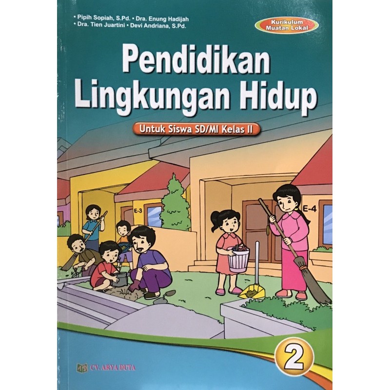 Buku Plh Pendidikan Lingkungan Hidup Sd Kelas 1 2 3 4 5 6 Penerbit Arya Duta Shopee Indonesia
