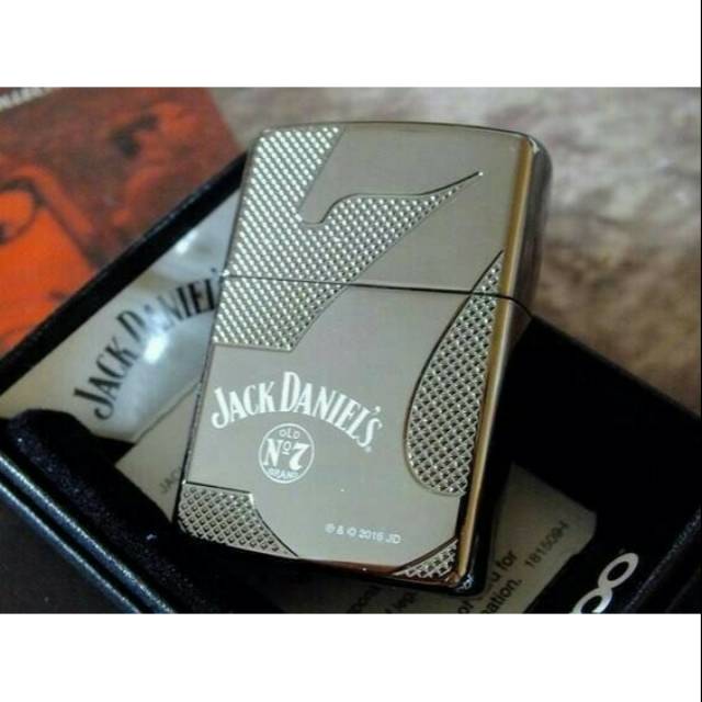 Zippo Original Jack Daniel Armor Ebony