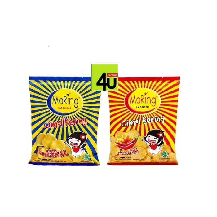 

Moring Cimol Kering netto: 115gr pedas