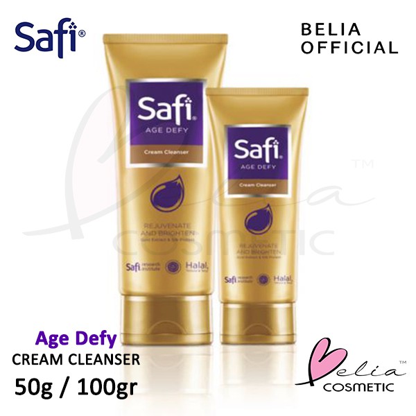 ❤ BELIA ❤ SAFI Age Defy Cream Cleanser 50gr / 100gr (ADCC)