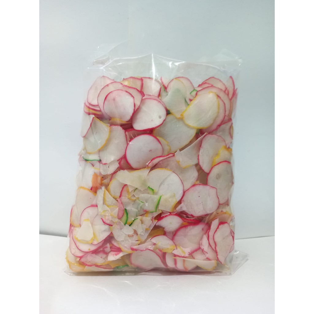 

Kerupuk Bawang Warna Warni 500 gram