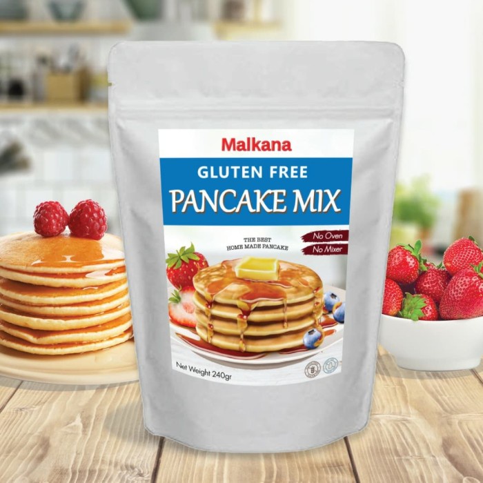 

b011tee Tepung Premix Pancake Gluten Free / Tepung Pancake - Soft Dan Fluffy Da01D100