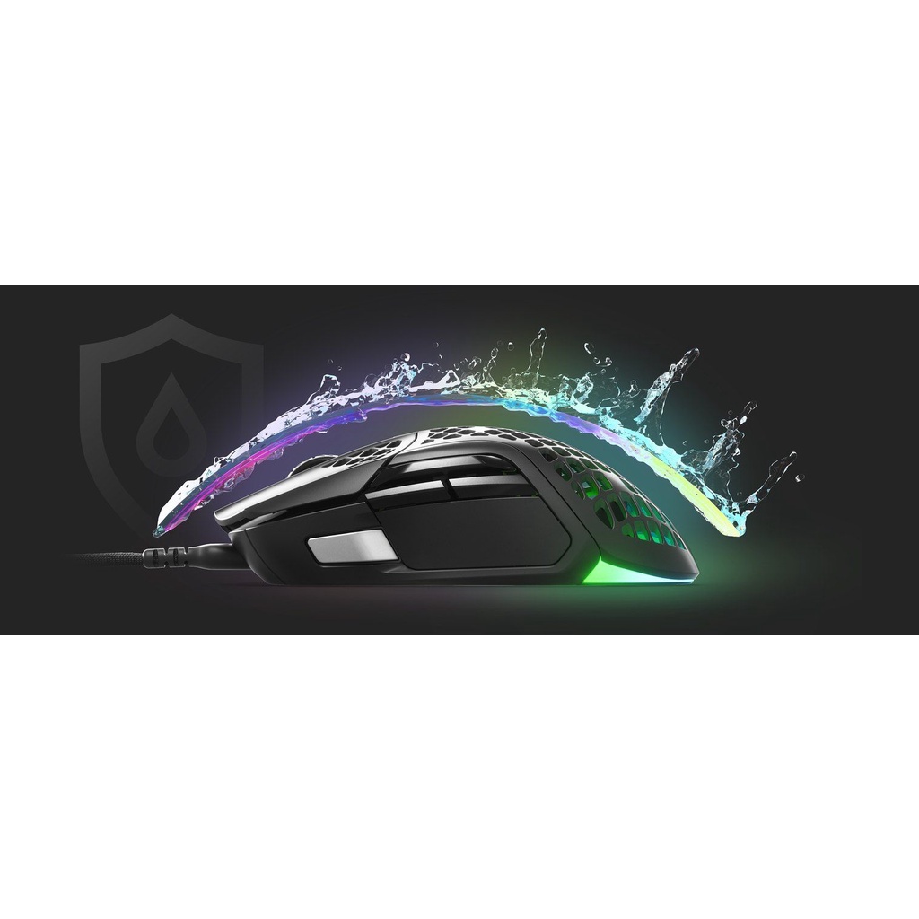 Steelseries Aerox 5 Wired - Gaming Mouse Ultra Lightweight Multi Genre - Original - Garansi Resmi 1 Tahun