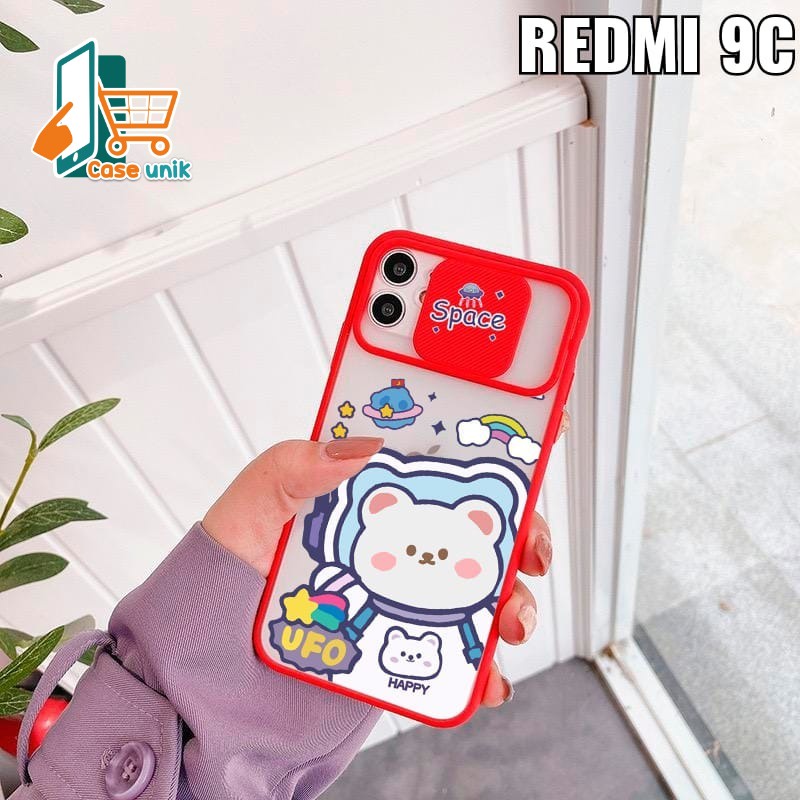 SS070 CASE SLIDE KARAKTER XIAOMI REDMI 4A 5A 6A 8 9 9A 9C 10 10C POCO X3 PRO M3 9T CS3662