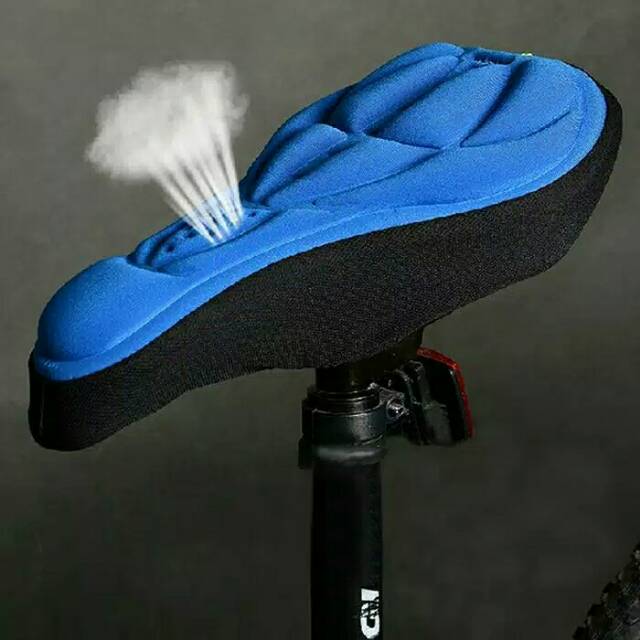 Sarung Bantal Sepeda / Jok Cover Sadel Sepeda Empuk Bike 3D Gel Pad Saddle Skotlet Reflektif