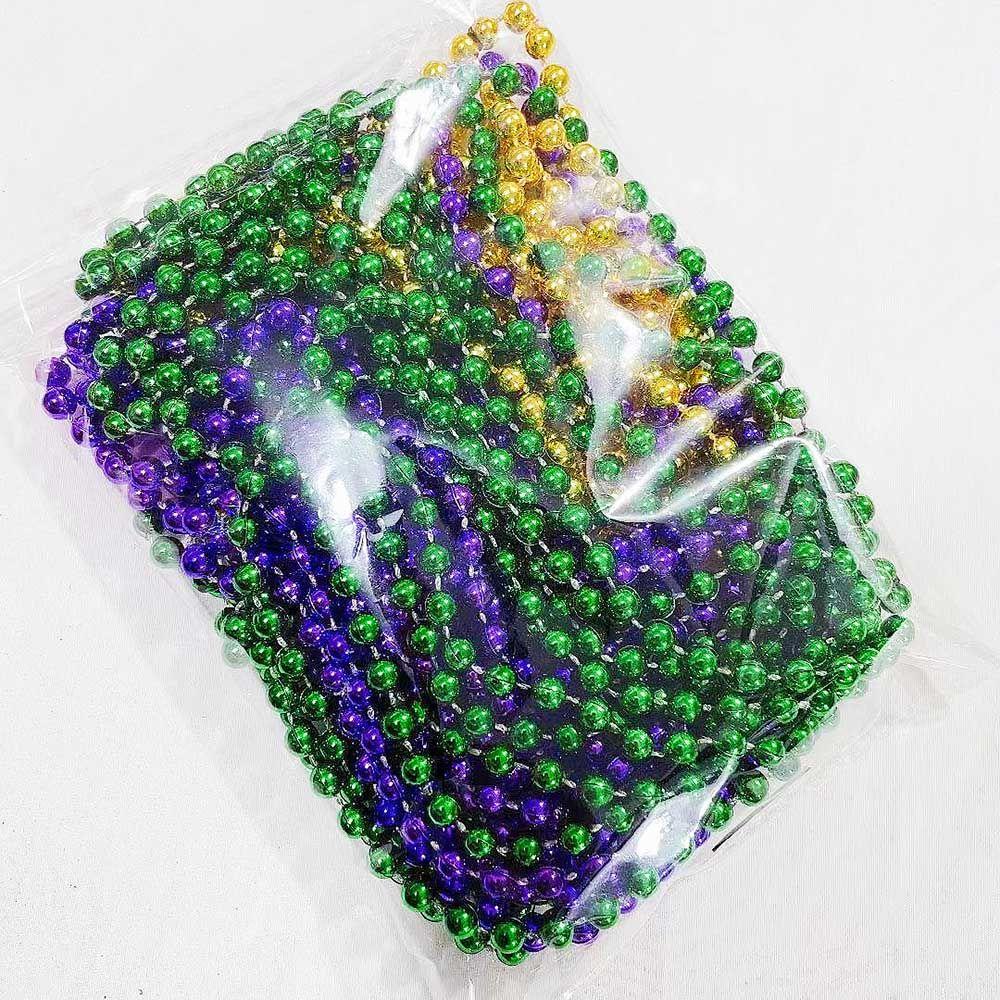 Suyo Mardi Gras Beads Untuk Dekorasi Pesta Topeng Patrick 's Day