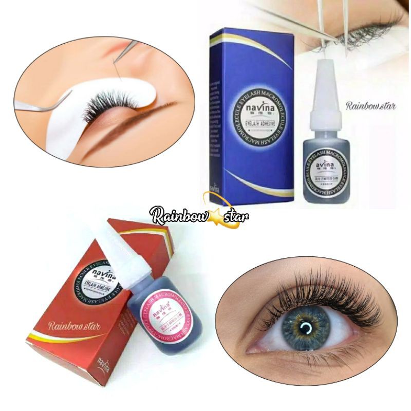 Navina Glue For Eyelash Extension Lem Ekstensi Navina Box Merah