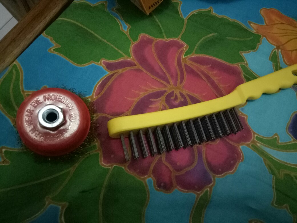 Cpt National Sikat Kawat Gagang Pvc Plastik