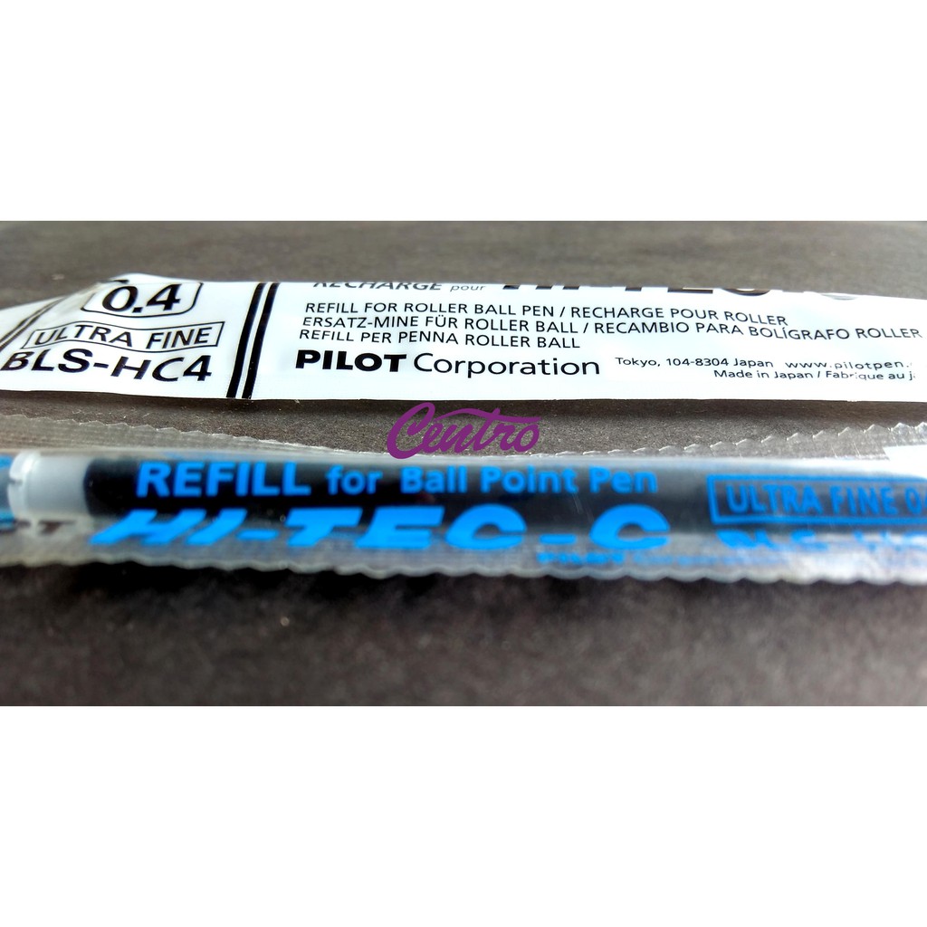 

Pilot Refill Hi-Tec-C 0.4 / Isi Ulang Pulpen Hitec 04