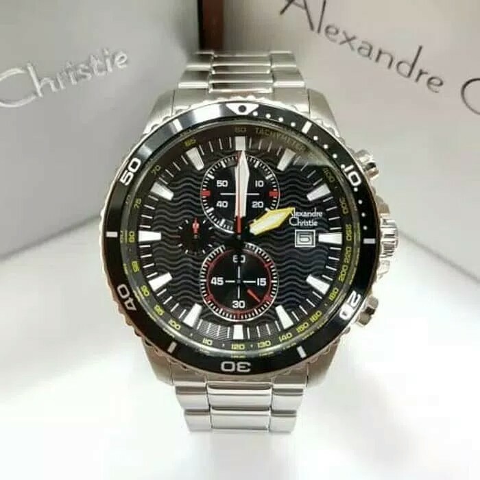 ORIGINAL Jam Tangan Pria Alexandre Christie AC 6482 / AC6482 Garansi 1 Tahun