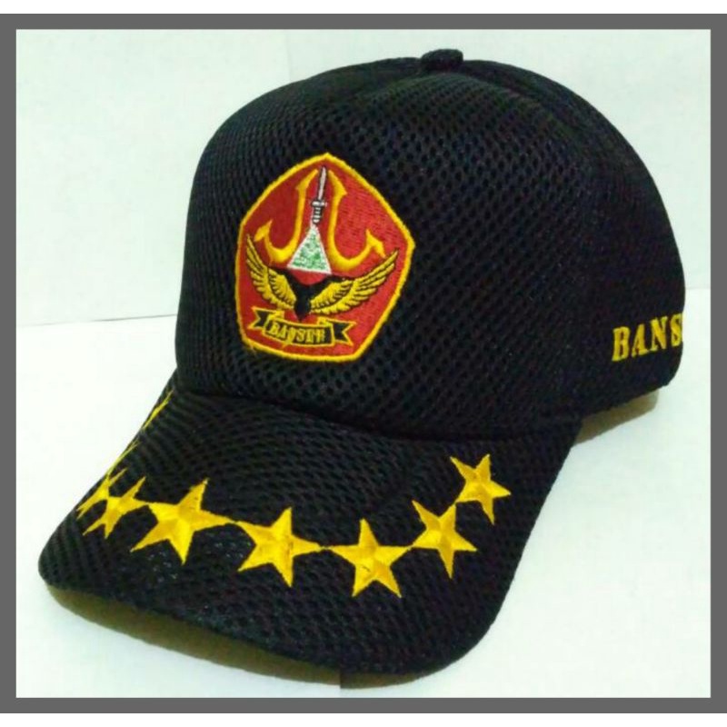 Topi Banser Jala Hitam - Topi Jala Banser Hitam - Topi Hitam Banser Jala