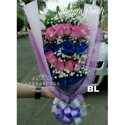 GROSIR HAND BUKET BUNGA ROSE ASLI BUCKET FLOWER MAWAR HIDUP ULANG FVV41321