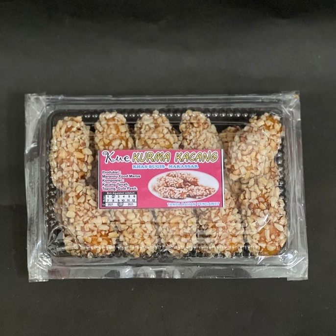 

KUE KURMA KACANG PRODUKSI MARANNU