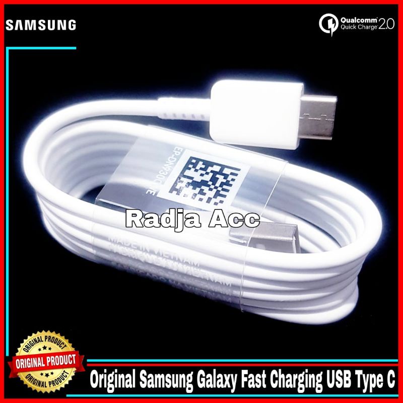 Kabel Data Samsung Galaxy M22 M32 A22 ORIGINAL 100% Sein Fast Charging Type C