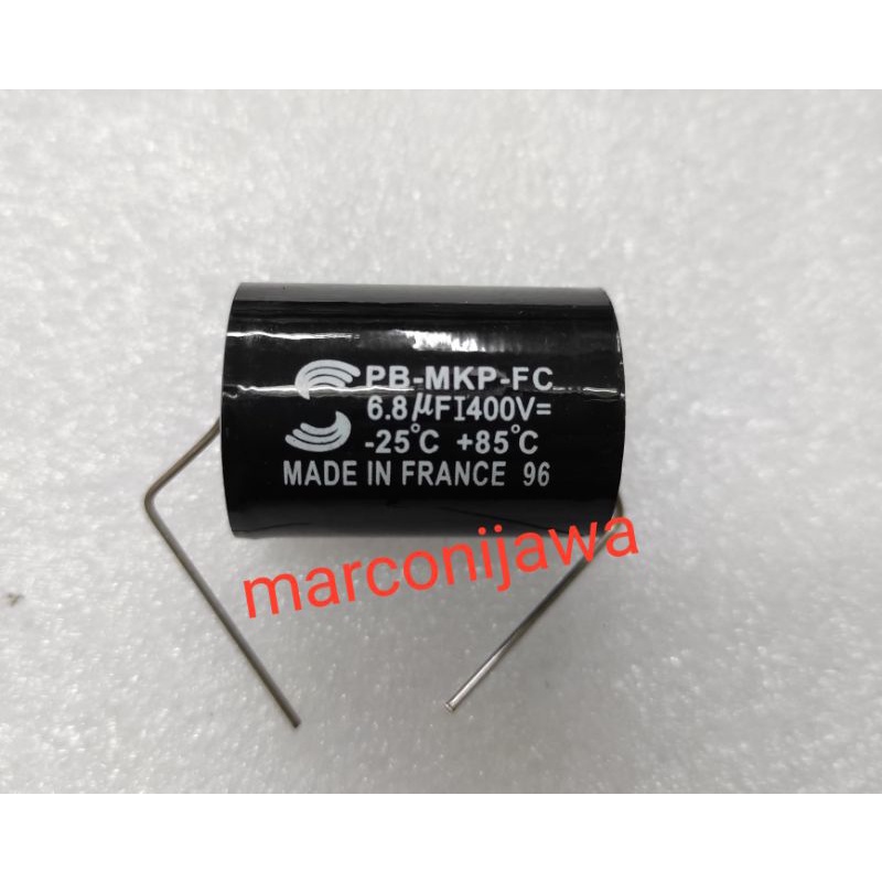capasitor 6,8uf 400V solen axial
