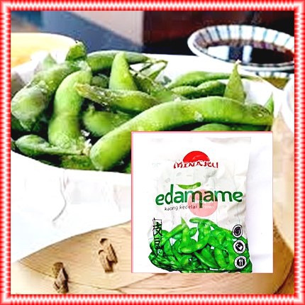 

MINAKU EDAMAME 500GR / KACANG EDAMAME / KACANG JEPANG / CEMILAN / SNACK / FROZEN FOOD