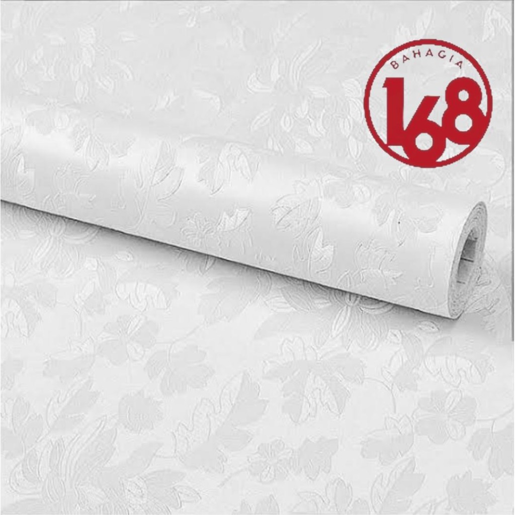 Wallpaper Dinding Ukuran 45cm *10m Motif Emboss Kualitas Premium