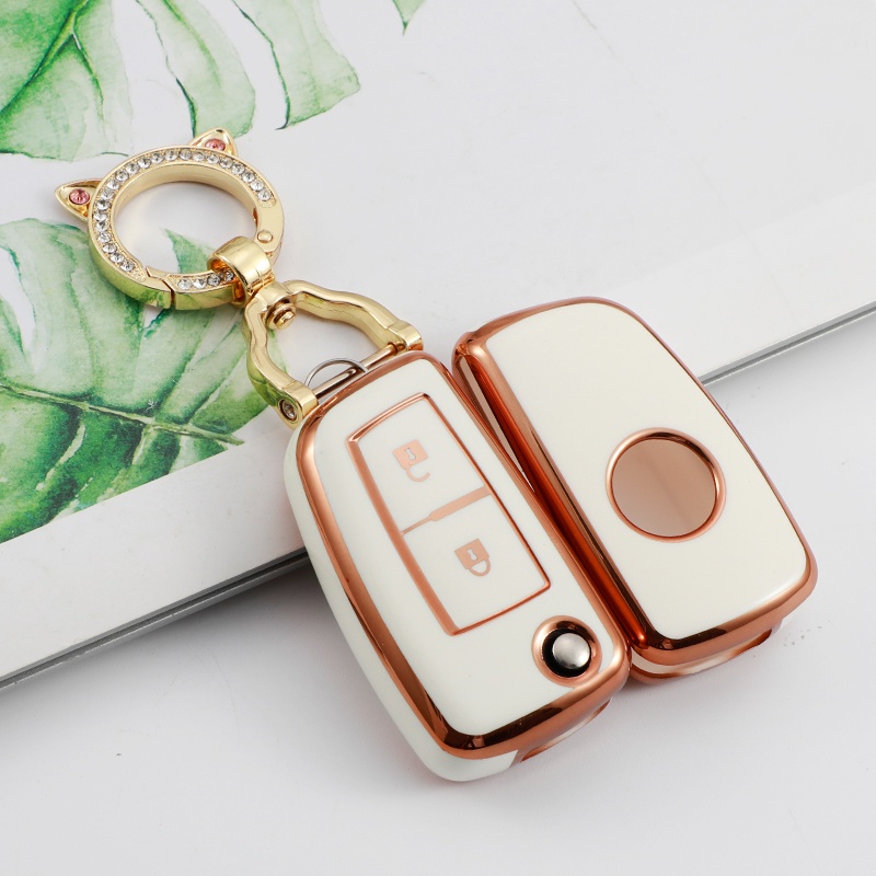 Casing Kunci Mobil Model Flip 2 / 3 / 4 Tombol Bahan TPU Untuk Nissan Qashqai J11 Juke Xtrail Sunny Cefiro A32