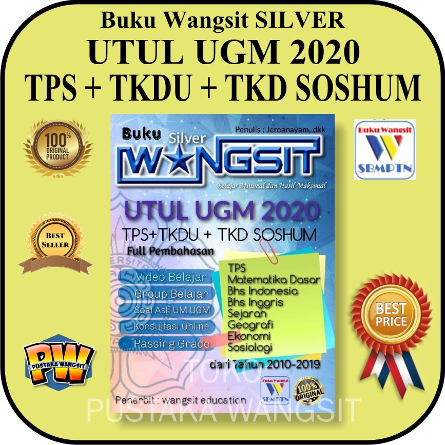 Buku Wangsit Sbmptn Utul Ugm 2020 Program Ips Silver 2020