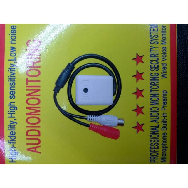NEW MURAH MIC CCTV /SOUND MONITOR