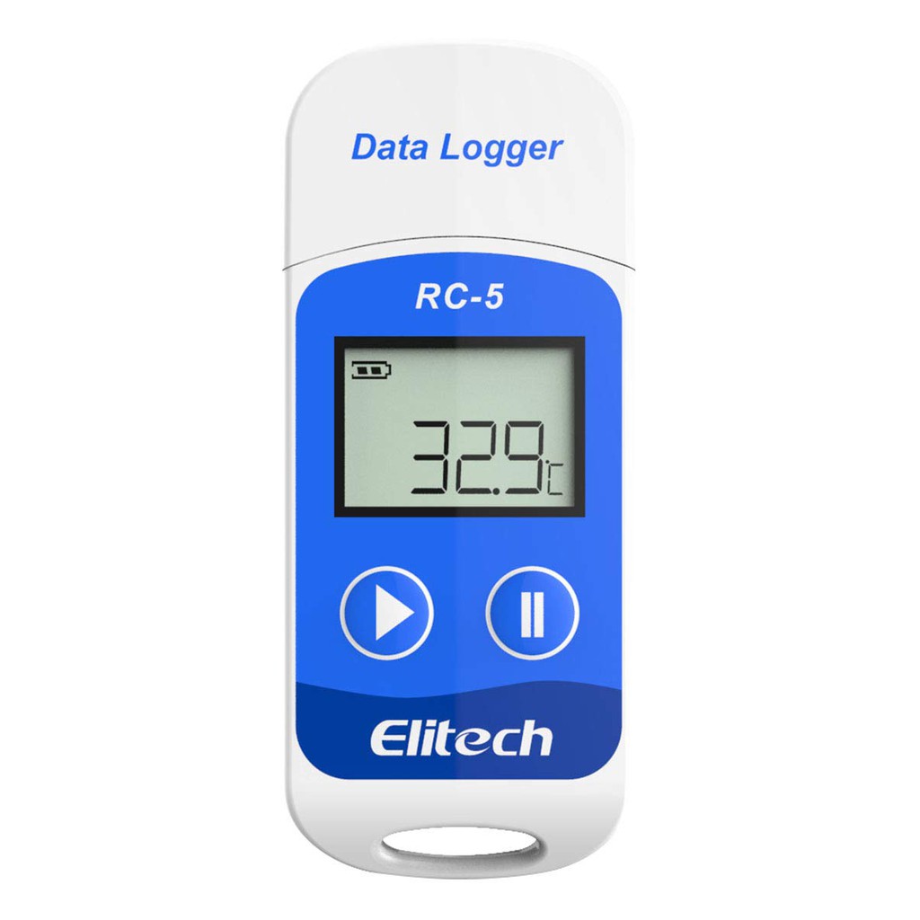 Elitech RC5 RC-5 USB Thermometer Temperature Data Logger Humidity Recorder 32000Points High Accuracy