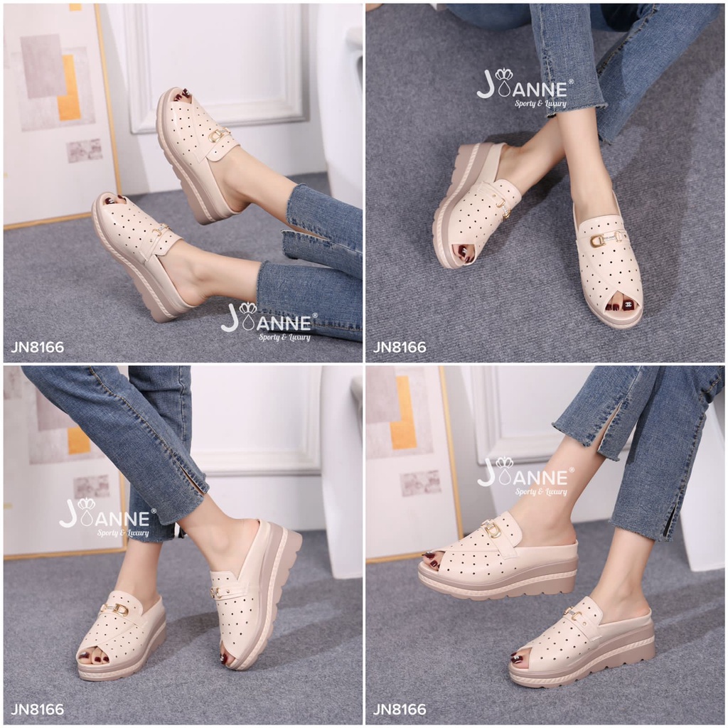 JOANNE Slop Wedges Shoes  #JN8166 ORIGINAL