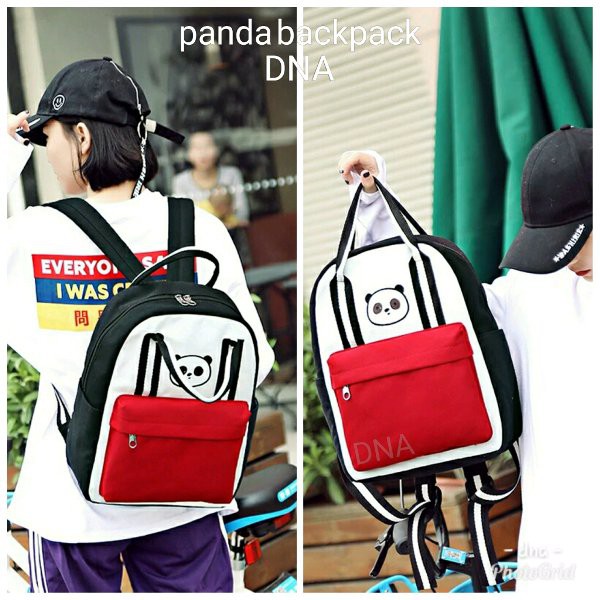 Tas Wanita Panda Backpack