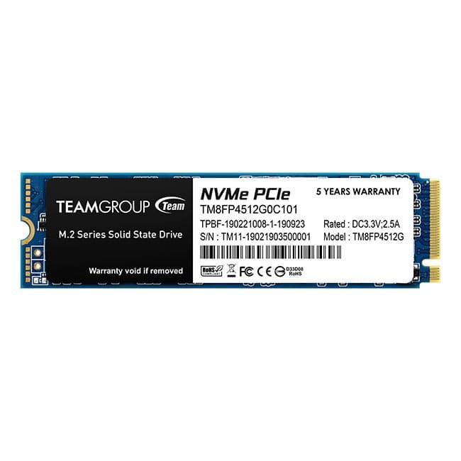SSD MP34 M.2 PCI-e Gen3.0 x4 with NVMe 512GB