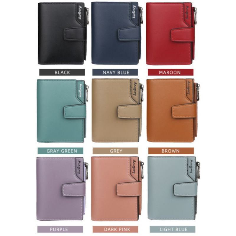 (DM8) Dompet Baellerry N5013 Dompet Wanita Kecil Bahan Kulit PU Leather Spesial