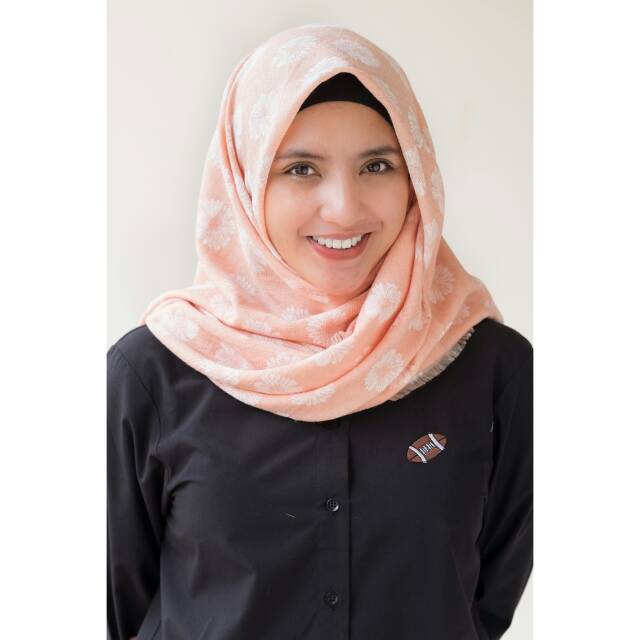 Myrubylicious Daisy Pattern Rawis PASHMINA