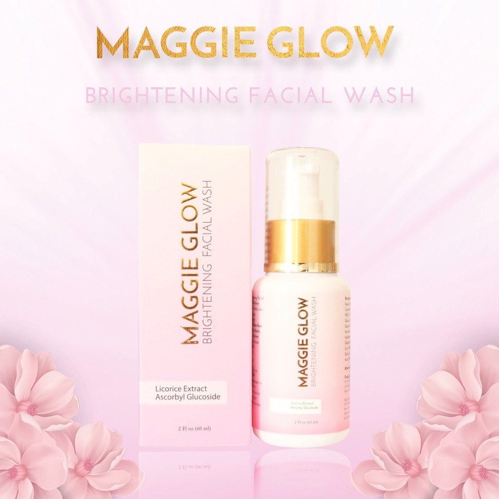 MAGGIE GLOW Whitening FACIAL WASH BPOM by AILIN