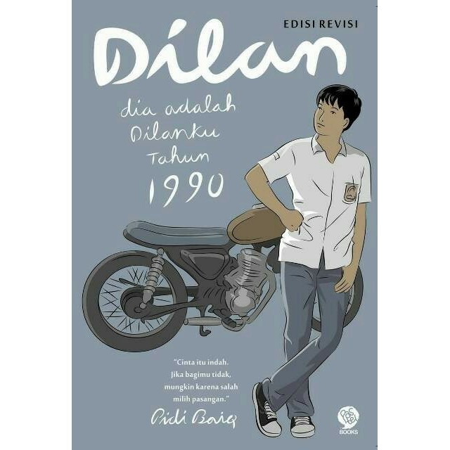 Novel Dilan Dia Adalah Dilanku Tahun 1990 Original