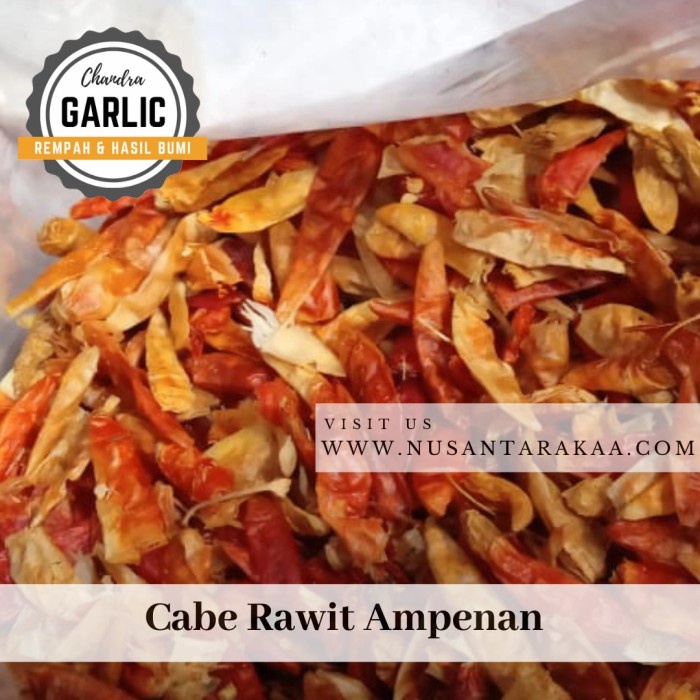 

Marhies - Cabe Rawit Setan Kering / Cabe Rawit Ampenan Lokal 1Kg