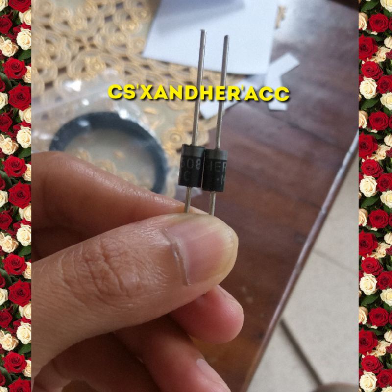 DIODA HER508 5A 1000V FAST RECOFERY