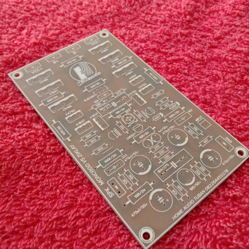 PCB MCRD V5 NEW FIBER fr4