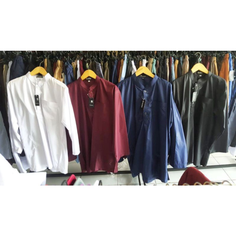 GAMIS PRIA EXCLUSIVE KATUN MINYAK LENGAN PANJANG SIMPLE ELEGAN MEMILIKI TIGA SAKU