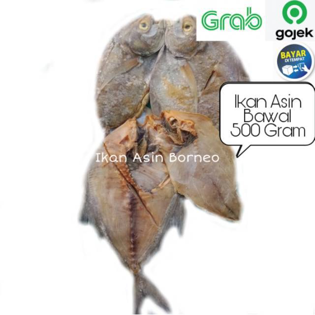 Ikan Asin Bawal Kering 500 gram