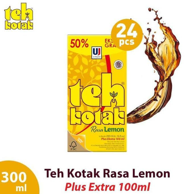 

teh kotak Lemon 300 Ml X 24 psc LIMITED EDITION