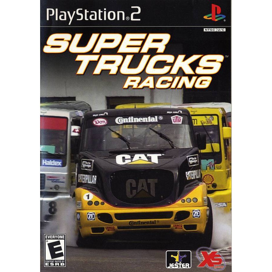 DVD Kaset Game PS2 Super Trucks Racing 2