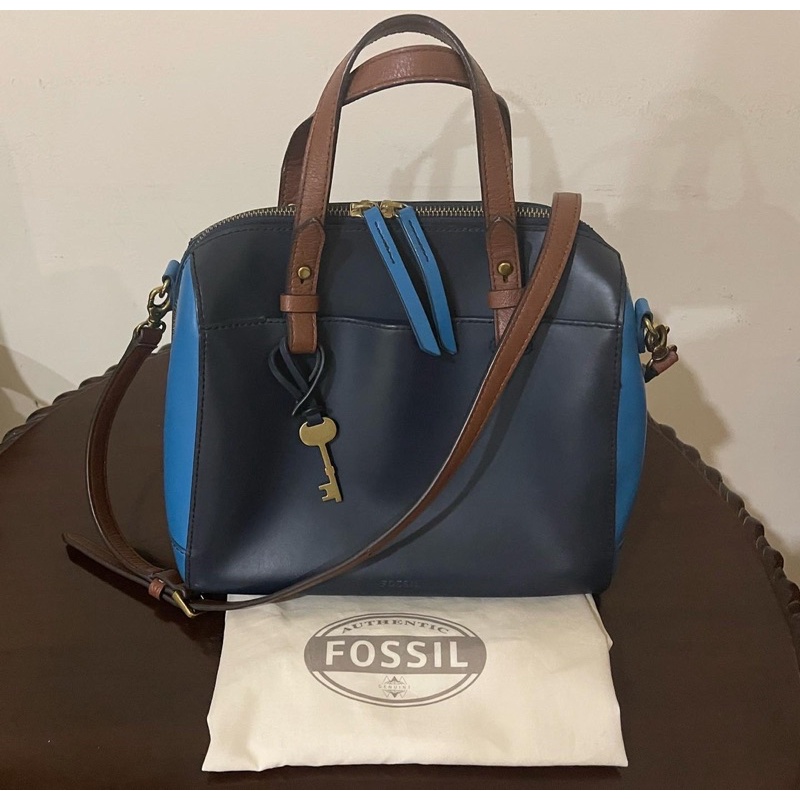 fossil sydney satchel preloved