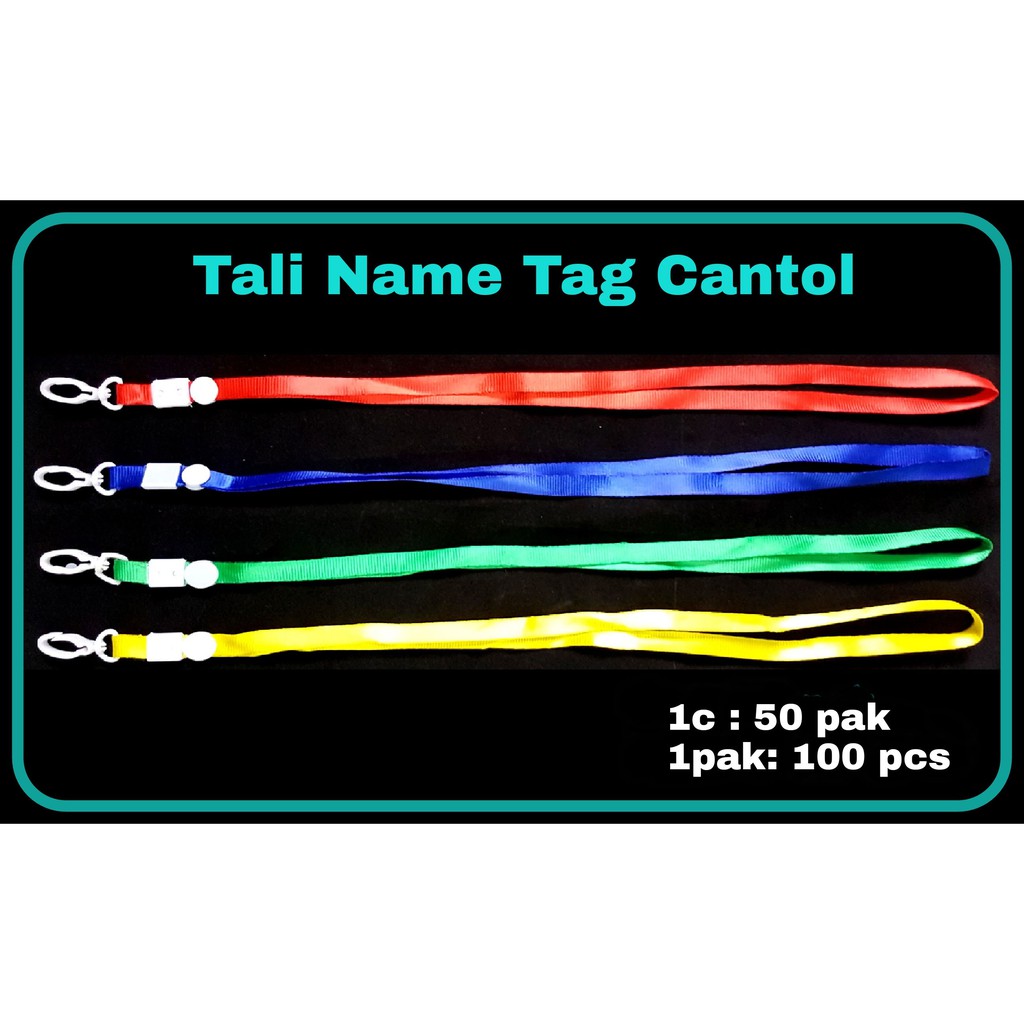 

ILP ID Card Tali Cantol Plastik / Lanyard ID Card / Tali Lanyard (10 pcs)