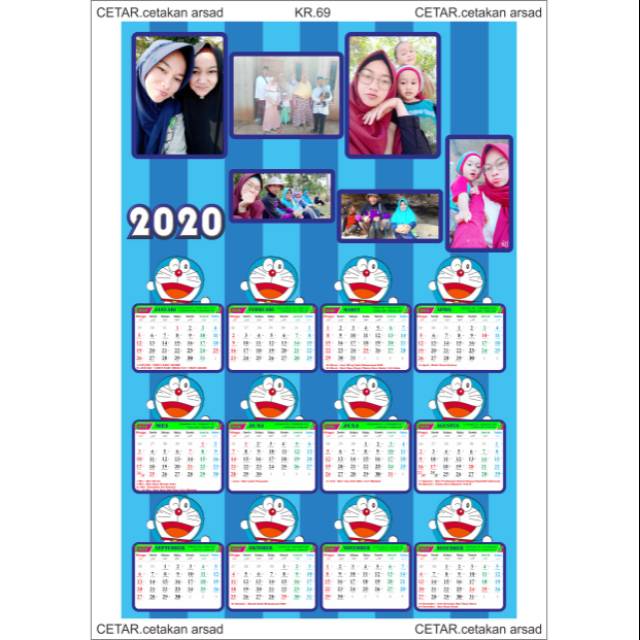 

KALENDER FOTO CUSTOMDORAEMON. KR69