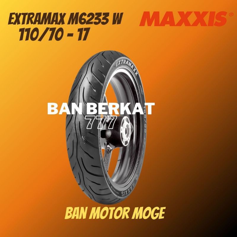 Ban Motor MOGE/ MAXXIS EXTRAMAXX 110/70- Ring17 Tubeless