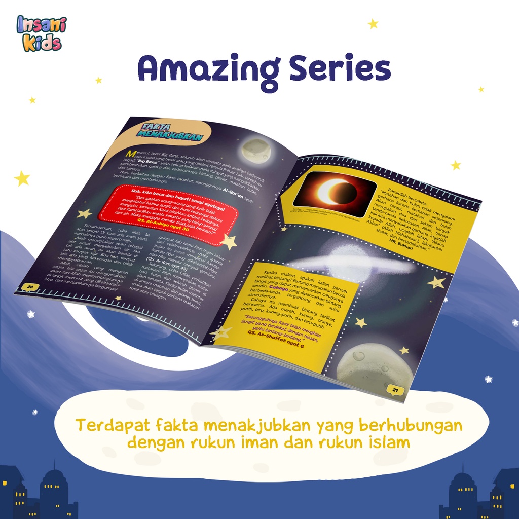 Buku 1 Set Seri Amazing - Gema Insani 100% Original