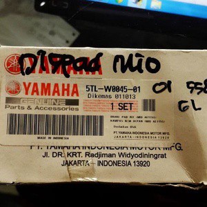 Original Disc Pad Mio Lama Pertama Keluar Kampas Rem Cakram Yamaha 5TL